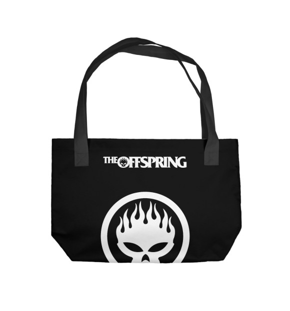 Пляжная сумка с изображением The Offspring цвета 