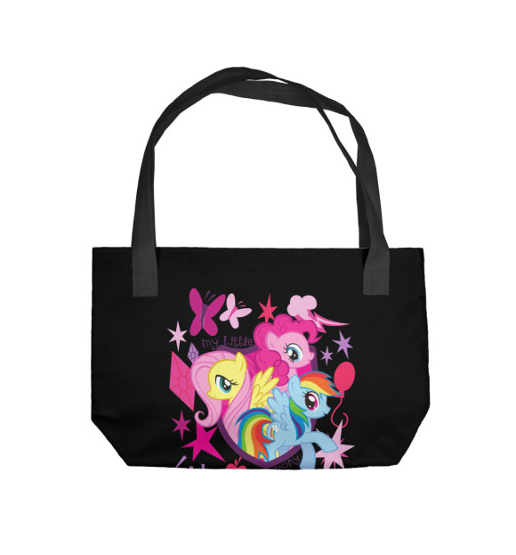 Пляжная сумка с изображением Дружба цвета 