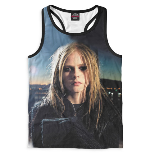 

Майки борцовки Print Bar, Белый, Avril Lavigne