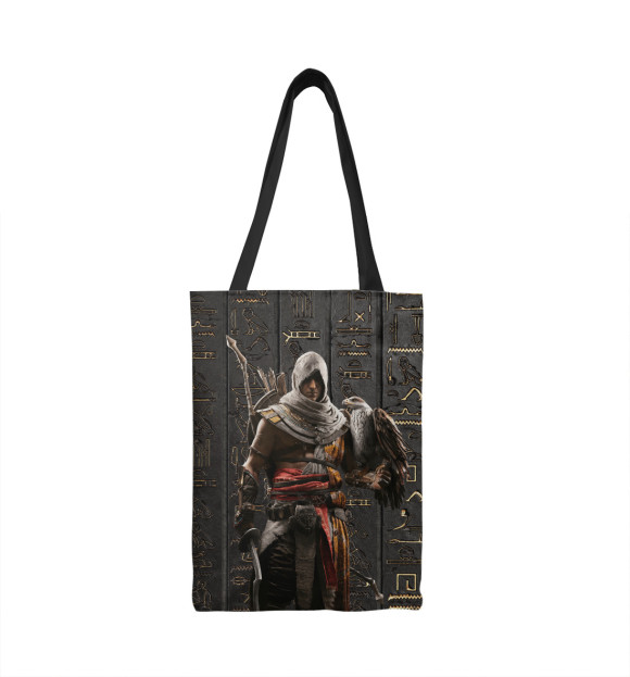 Сумка-шоппер с изображением Assassin's Creed Origins цвета 