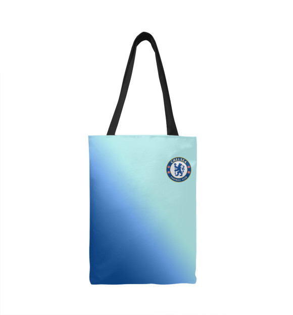 Сумка-шоппер с изображением FC Chelsea цвета 