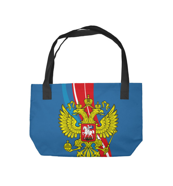 Пляжная сумка с изображением Герб Андрей цвета 