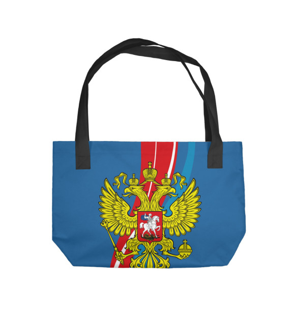 Пляжная сумка с изображением Герб Андрей цвета 