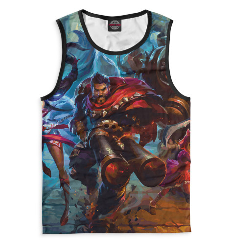 

Майки Print Bar, Белый, League of Legends