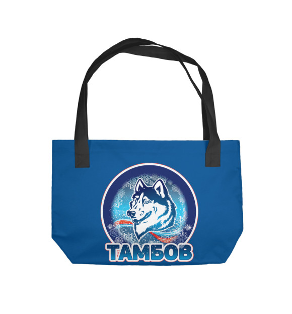 Пляжная сумка с изображением ТАМБОВ цвета 