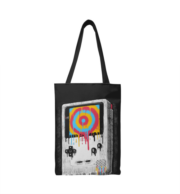 Сумка-шоппер с изображением Play Nintendo цвета 