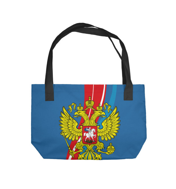 Пляжная сумка с изображением Герб Игорь цвета 