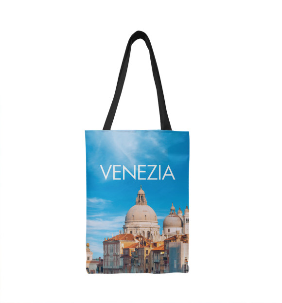 Сумка-шоппер с изображением Италия, Венеция цвета 