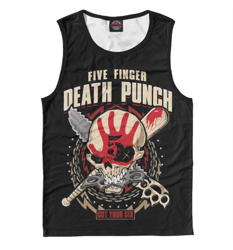 

Майки Print Bar, Белый, Five Finger Death Punch