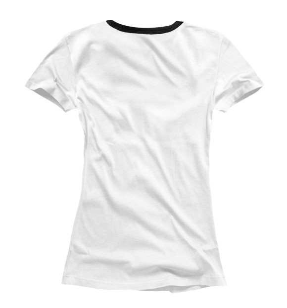 Женская футболка с изображением Леха цвета Белый