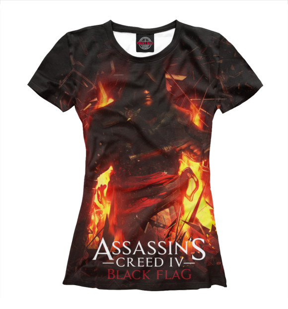 Женская футболка с изображением Эдвард Кенуэй цвета Белый