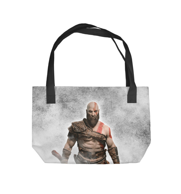 Пляжная сумка с изображением God of War цвета 