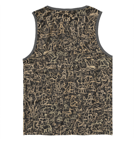 

Майки Print Bar, Белый, Египетские иероглифы