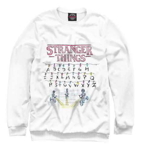 

Свитшоты Print Bar, Белый, Stranger Things