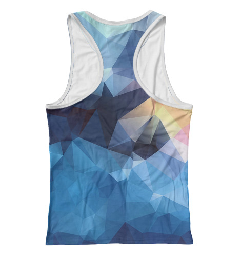 

Майки борцовки Print Bar, Белый, Полигоны