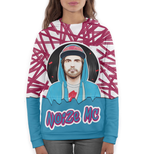 

Худи Print Bar, Белый, Noize MC