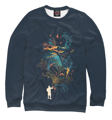 

Свитшоты Print Bar, Белый, Уличный художник