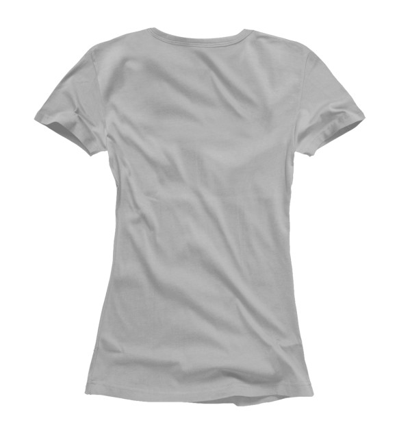 Женская футболка с изображением Оранжевая Нива цвета Белый