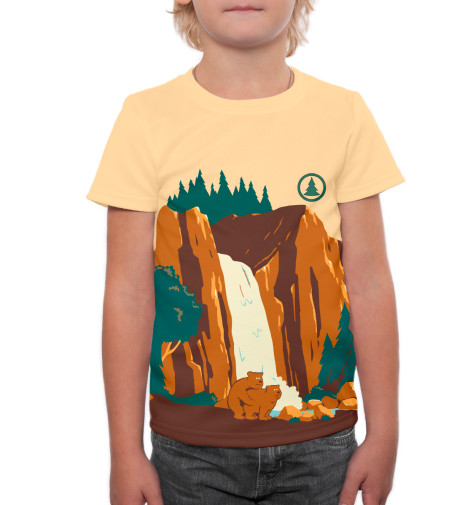

Футболки Print Bar, Бежевый, Brickleberry