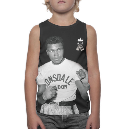 

Майки Print Bar, Белый, Мухаммед Али