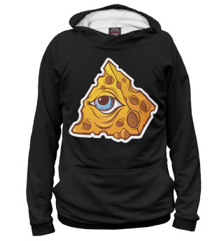 Мужское худи Illuminati cheese