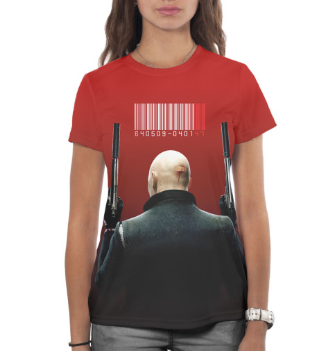 

Футболки Print Bar, Белый, Hitman