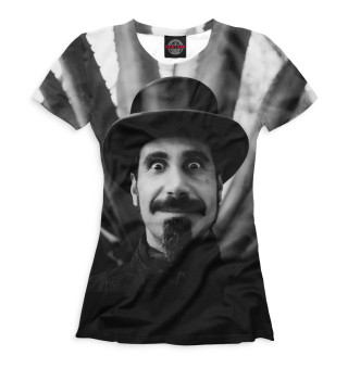Женская футболка Серж Танкян