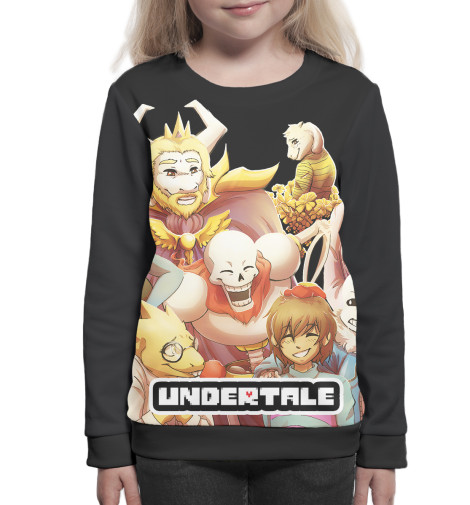 

Свитшоты Print Bar, Белый, Undertale