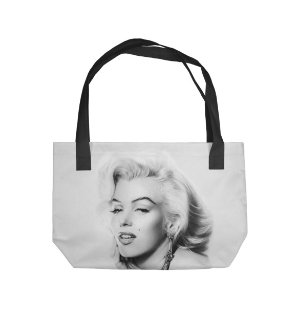 Пляжная сумка с изображением Мэрилин Монро цвета 