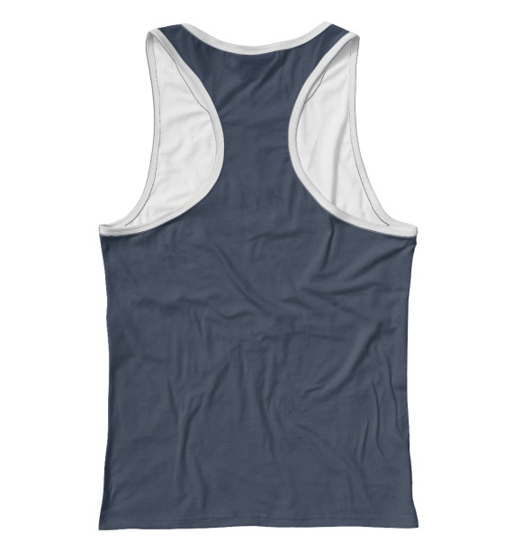 Женская майка-борцовка с притом Московское ВОКУ цвета Белый Женская майка-борцовка с изображением Московское ВОКУ цвета Белый