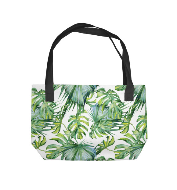 Пляжная сумка с изображением Джунгли цвета 