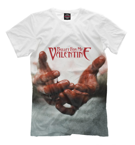 

Футболки Print Bar, Молочно-белый, Bullet for My Valentine