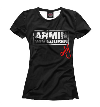 Женская футболка Armin Van Buuren