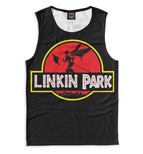 

Майки Print Bar, Белый, Linkin Park