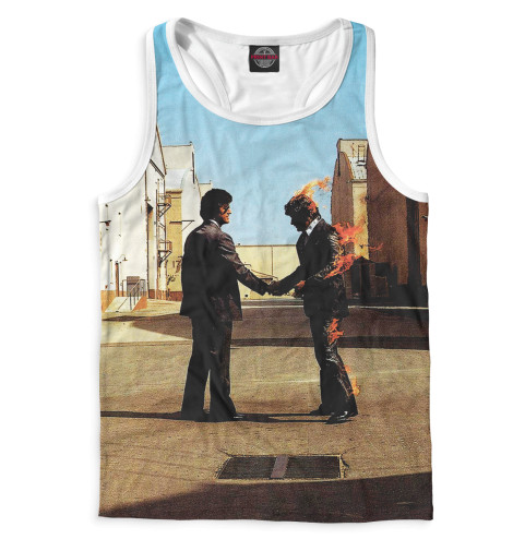 

Майки борцовки Print Bar, Белый, Pink Floyd