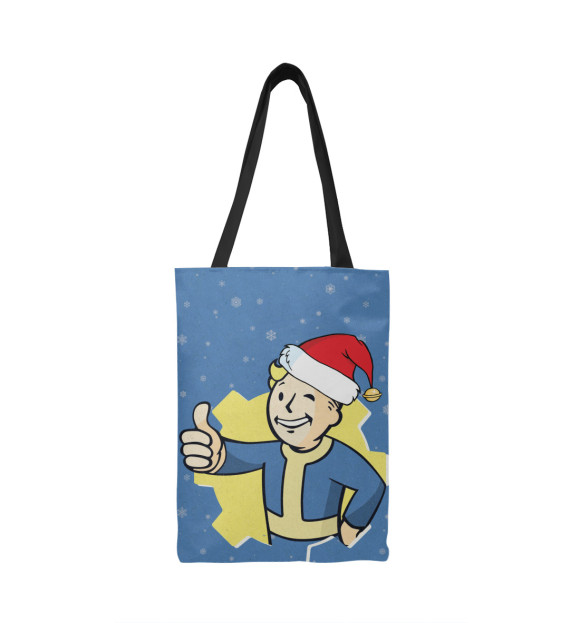 Сумка-шоппер с изображением Fallout цвета 