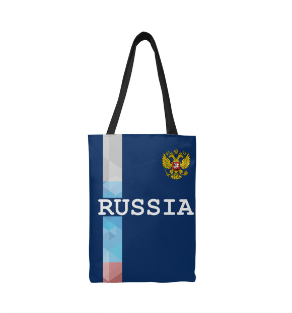 Сумка-шоппер с изображением Russia цвета 