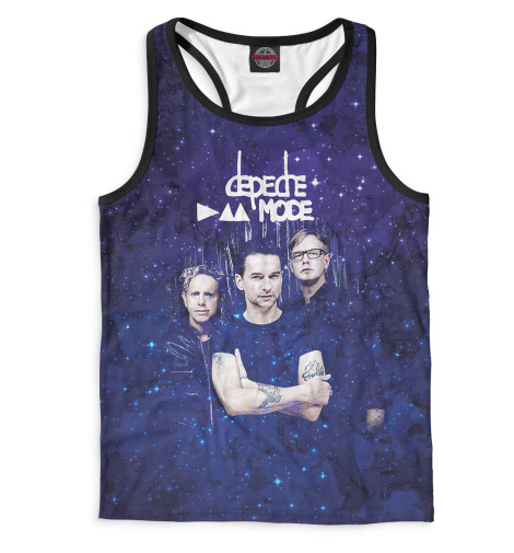 

Майки борцовки Print Bar, Белый, Depeche Mode