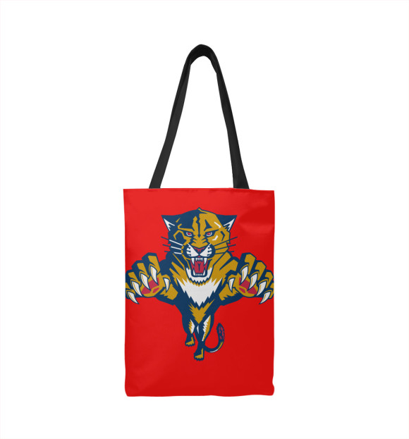 Сумка-шоппер с изображением Florida Panthers цвета 