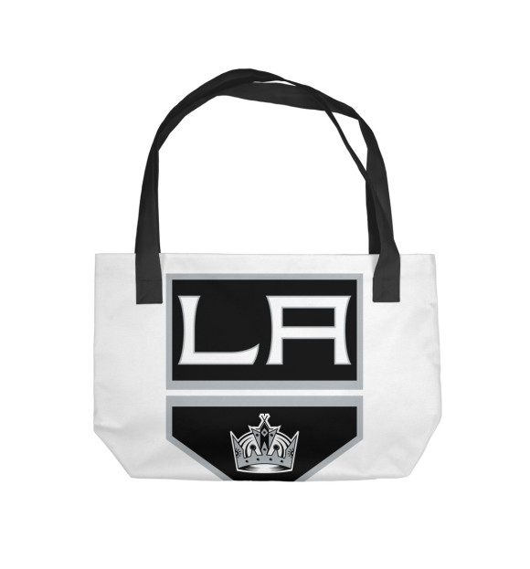 Пляжная сумка с изображением Los Angeles Kings цвета 