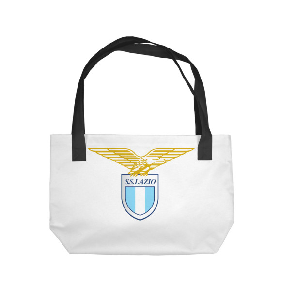Пляжная сумка с изображением ФК Лацио цвета 