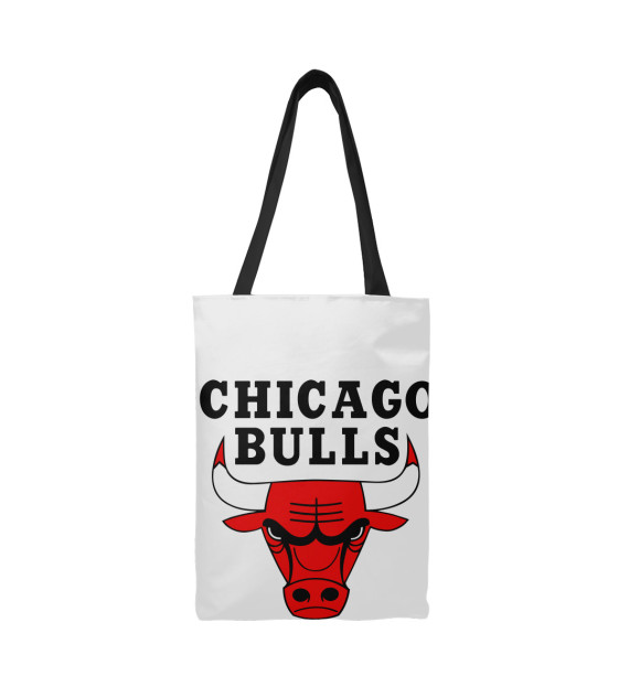 Сумка-шоппер с изображением CHICAGO BULLS цвета 