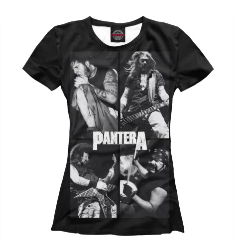 

Футболки Print Bar, Белый, Pantera