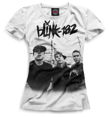 

Футболки Print Bar, Белый, blink-182
