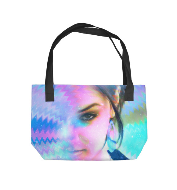 Пляжная сумка с изображением Саша Грей цвета 