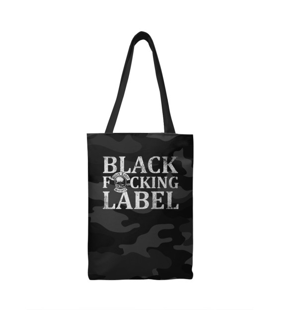 Сумка-шоппер с изображением Black Label society цвета 