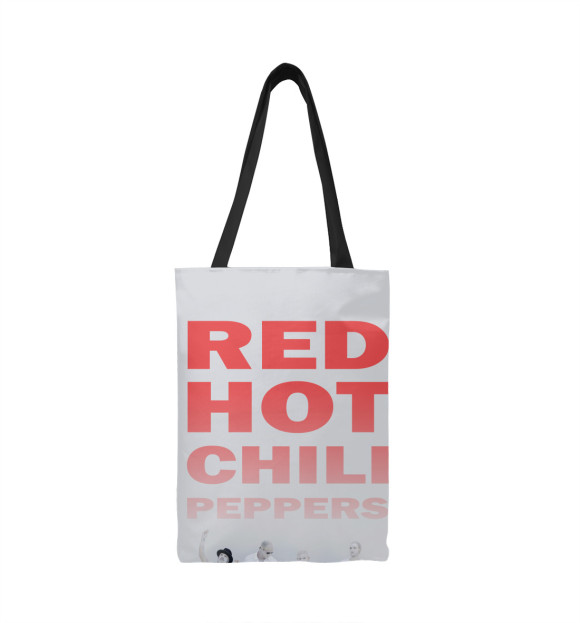 Сумка-шоппер с изображением Red Hot Chili Peppers цвета 