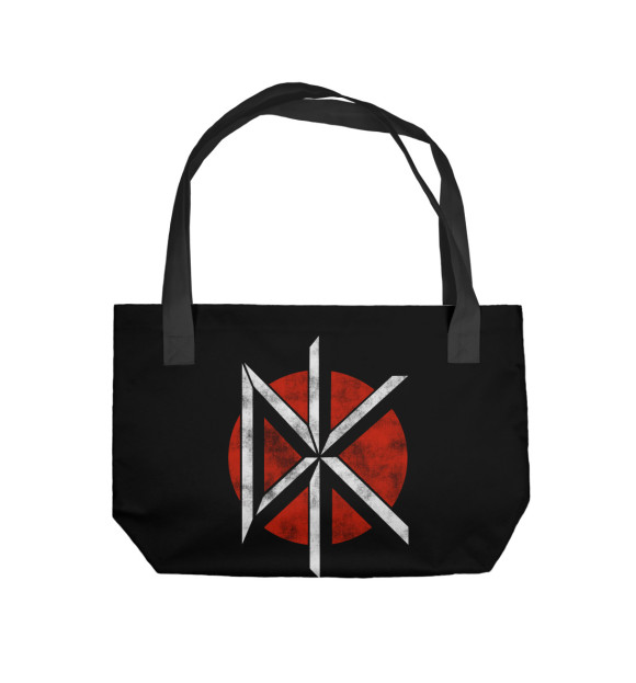 Пляжная сумка с изображением Dead Kennedys цвета 
