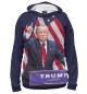 Женское худи Дональд Трамп