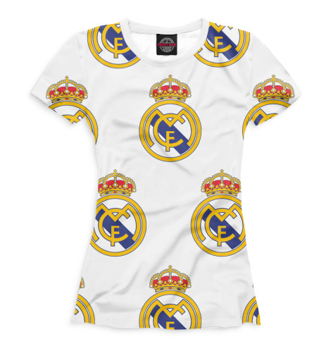 

Футболки Print Bar, Белый, Real Madrid